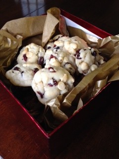 Sweet Freedom: Cranberry white chocolate cookies