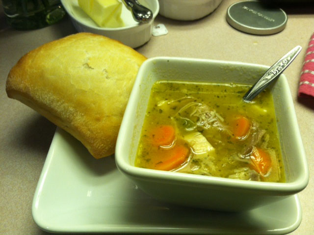 Papa in the Kitchen: Turkey Noodle Soup