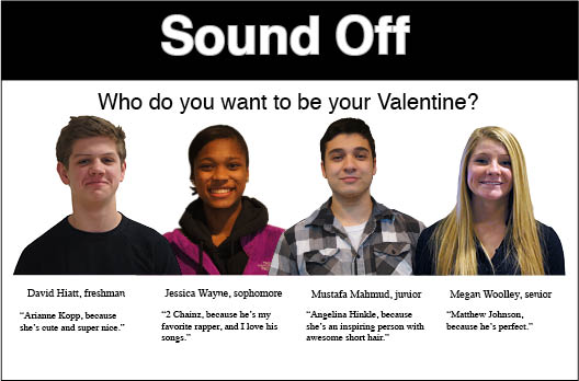 Sound Off: Who do you want to be your Valentine?