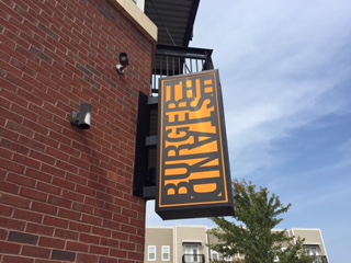 The Burger Stand is located in Topeka, KS, just off of the Washburn University campus.