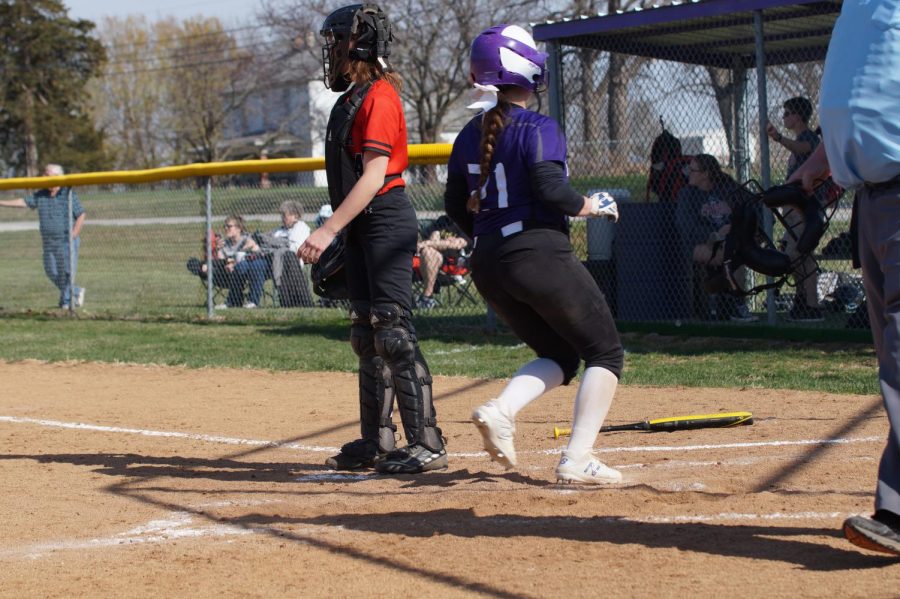 Junior Ally Henry secures another run for the Pirates