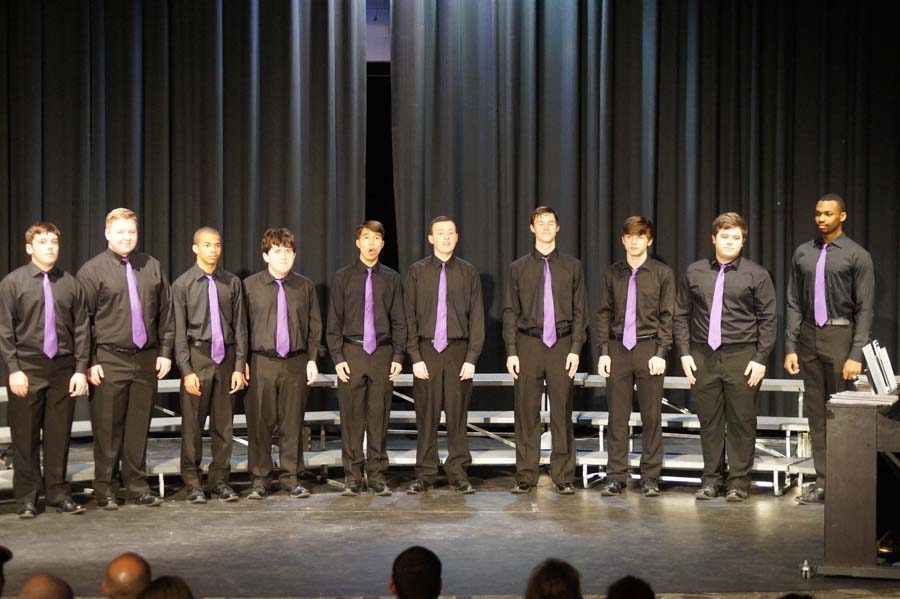 The men of Music-N-Motion performed "The Vagabond" a song they took to state.