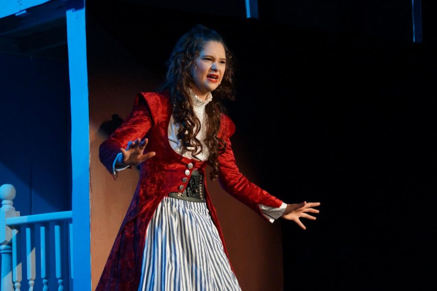 Aylea Cole sings as Josephine March, the protagonist of the musical.