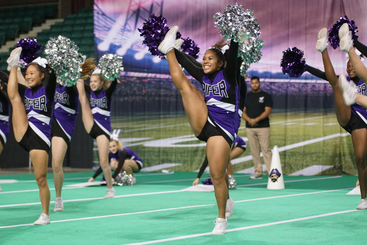 Cheer snags first at State Competition
