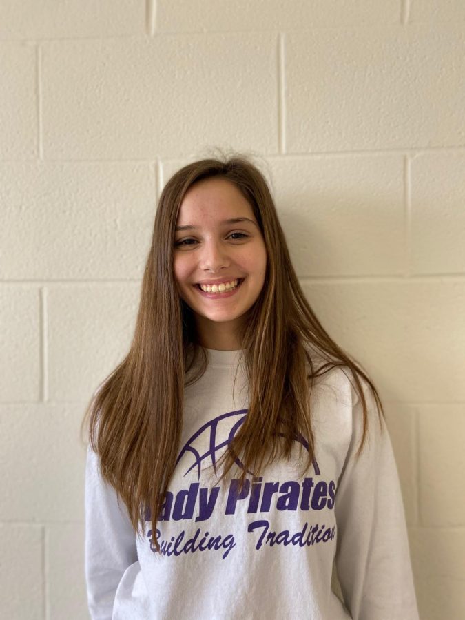 “Usually my family and I will bake a pumpkin shaped pizza and pass out candy to all of the kids in my neighborhood,” junior Samantha Trumbo.