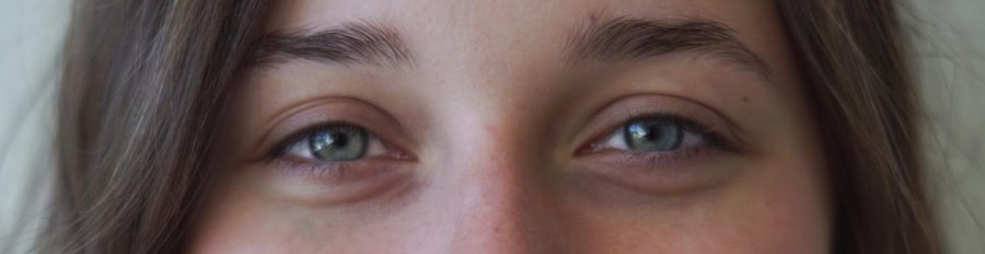 "I never want to get to the point where I don't want to go out in public without makeup, so I like to stay true to myself and wear makeup when I want to," senior Natalie Frick said. 