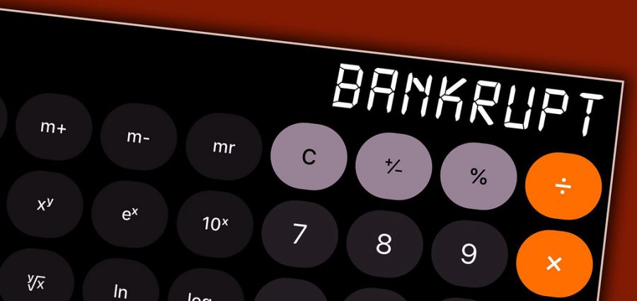 Certain economic variables can cause small or large businesses to declare bankruptcy.