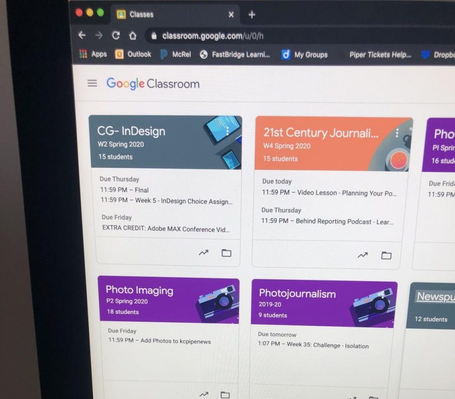 As the COVID-19 pandemic rages on, students look to Google Classroom to finish their school year. 