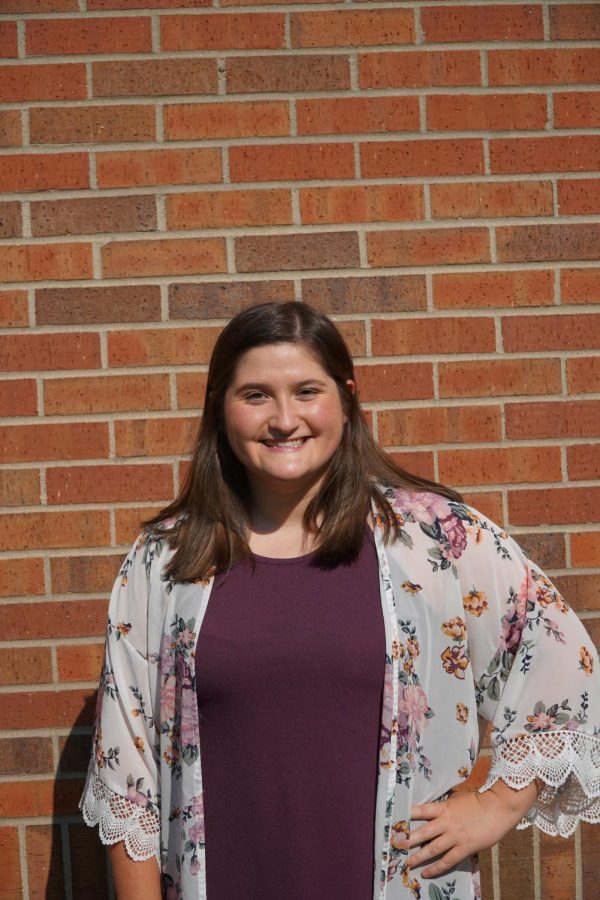 Gabrielle Fisette
Involvement:
Volleyball for three years,  softball for four years, bowling for three years, Bell Voce for three years, Tri-M for three years, National Honor Society for two years, Leadership 20/20 for one year and Race Project KC for one year. After graduation, Fisett plans to attend college and pursue a career in the medical field. Her most embarrassing memory is dropping her phone in the toilet at Baldwin.