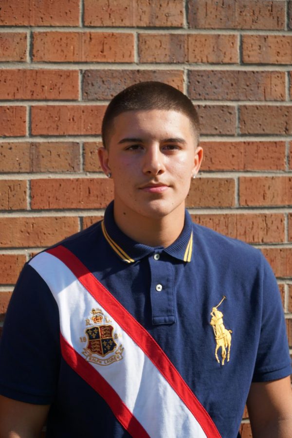 Brandon Ahart
Involvement:
Football for four years and wrestling for two years. After graduation, Ahart plans to attend college and major in physical therapy. His most embarrassing moment is when he got bullied for wearing a pink American Eagle shirt by the football seniors.