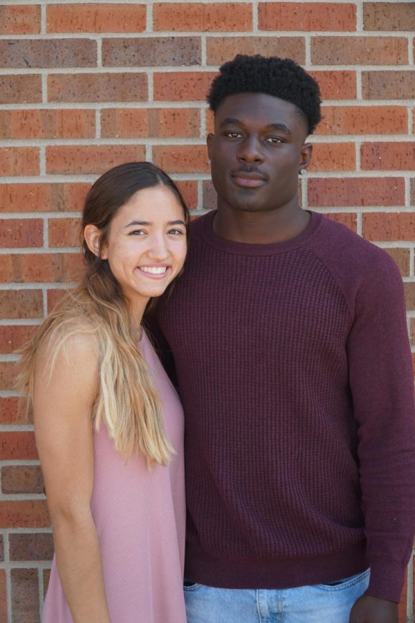 Candidates Evelyn Vazquez and Anthony Ferguson.