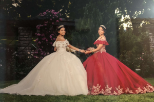 Juniors Emely and Elizabeth Lopez-Cardona celebrated their Quinceañera in July, 2019. 