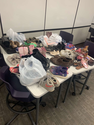 The Community Connections drive hosted a shoe drive throughout the month of November to donate to Greater Faith Missionary Baptist Church.