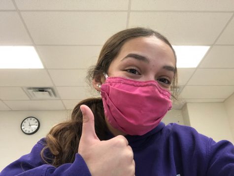Hybrid student Tatum Vallejo goes through her daily routine through a pandemic.