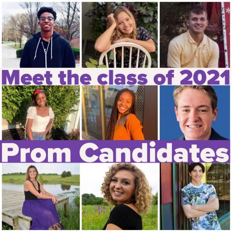 Meet the Northern Lights themed 2021 Prom King and Queen candidates.