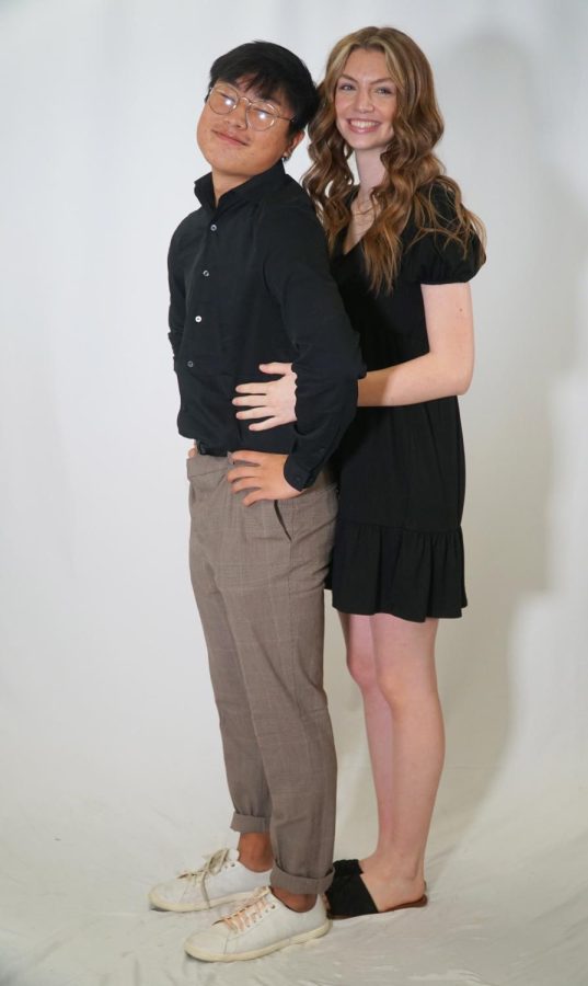 Candidates Kayden Collette and Matthew Grimm