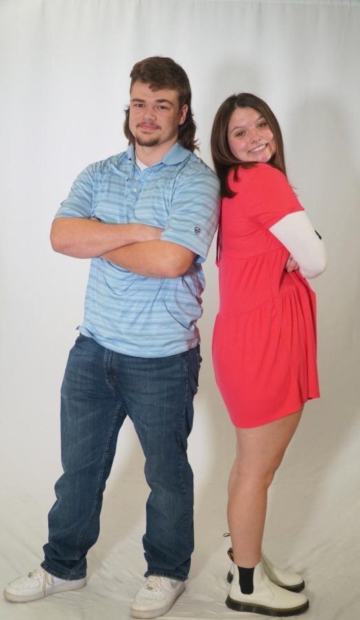 Candidates Mackenzie Jones and Brody Lanter