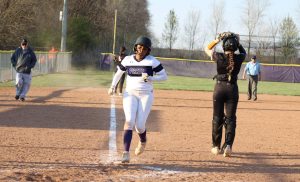 Adriana Lopez runs home in the game versus Turner on March 17.